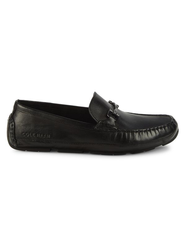 Cole Haan Grand.OS Wyatt Leather Bit Loafers